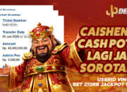 BET 210 RIBU BERUBAH JADI 115 JUTA! USERID VINO**** BUKTIKAN CAISHEN’S CASH POTS MASIH BISA KASIH KEJUTAN BESAR