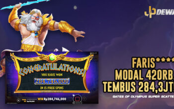 BET KECIL HASILNYA GILA! USERID DENO**** WIN 480 JUTA DI OLYMPUS 1000!
